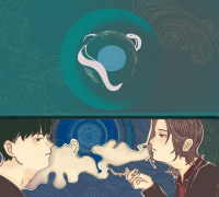 是给凯伽七夕准备的⋯人菜 第一次用这个(害怕*