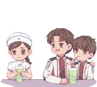 【新古】情侣奶茶